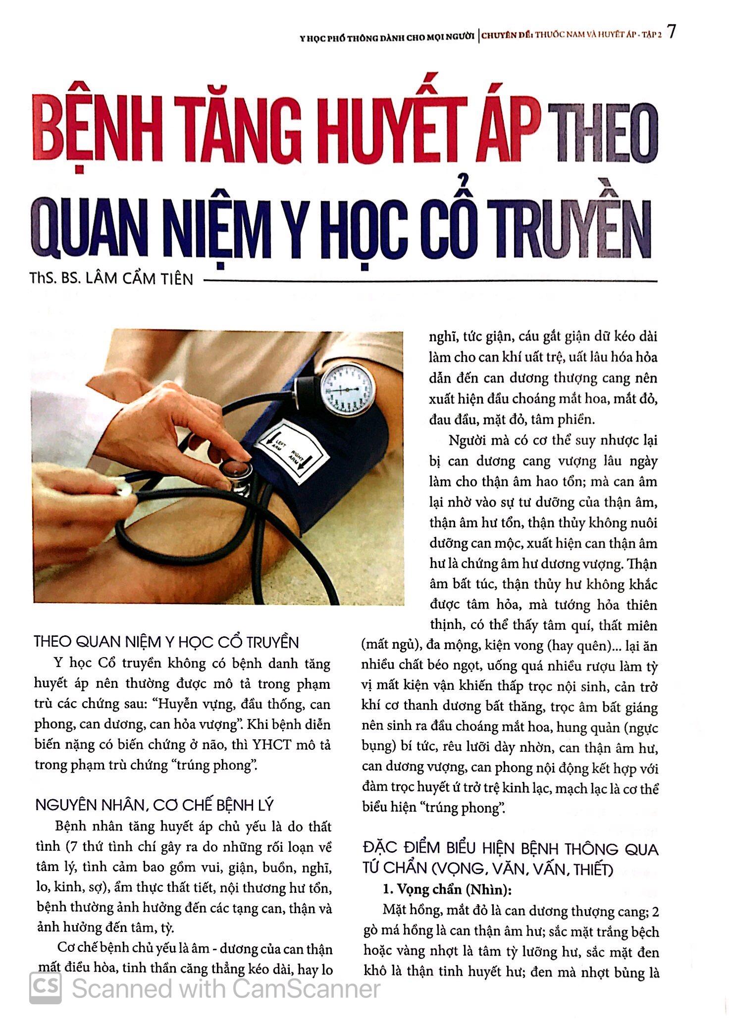 Y Học Phổ Thông - Thuốc Nam Và Huyết Áp (Tập 2)