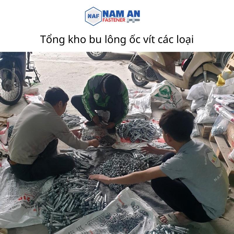 100 con Đai ốc cài M6, M8, Đai ốc cài mạ Niken chuyên dùng trong Tủ điện