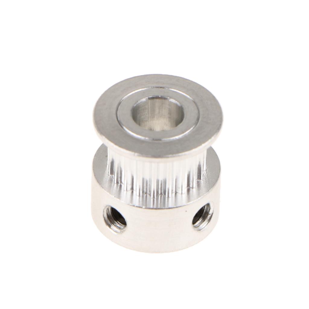 GT2 20T Aluminum Timing Belt Pulley for 3D Printer 6.35mm Bore 16mm