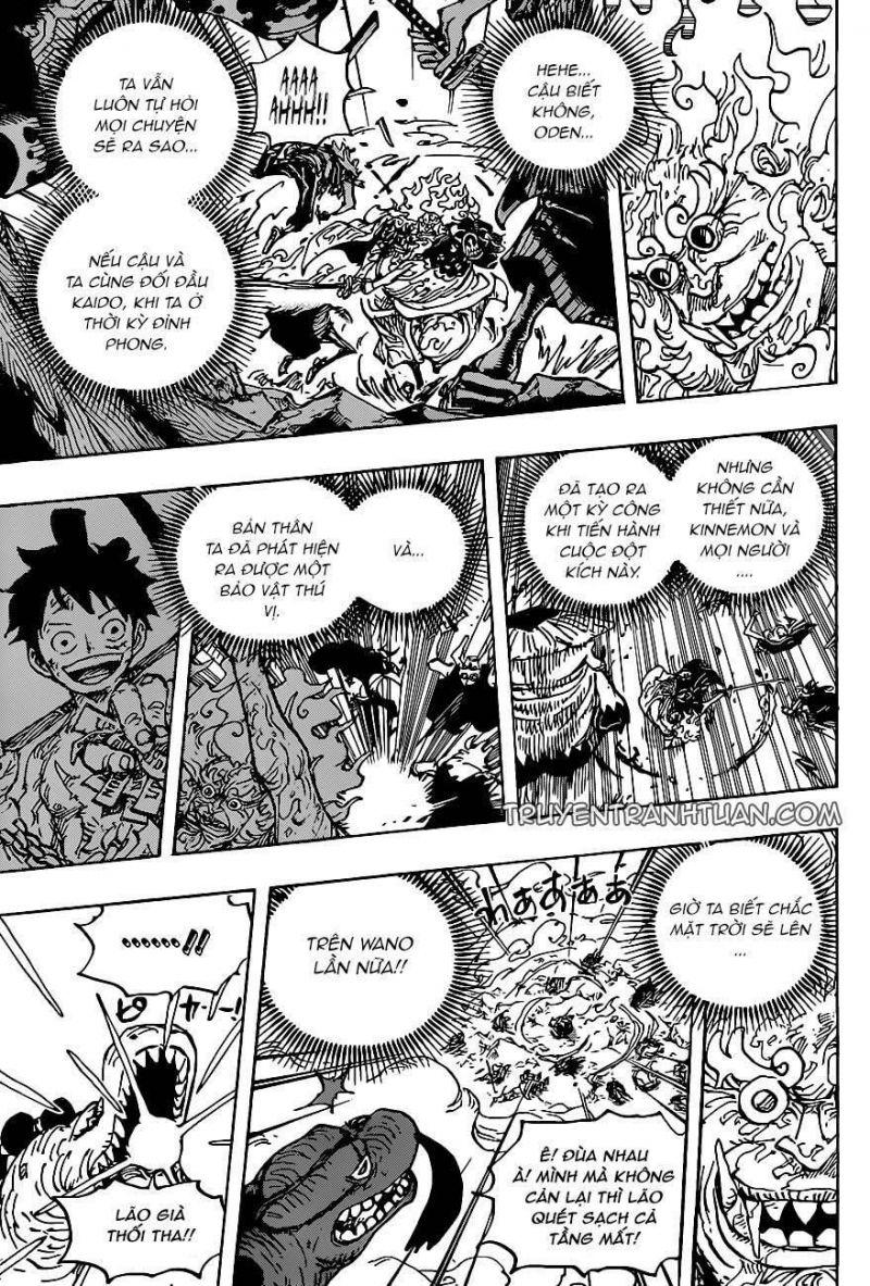 đảo hải tặc - one piece chapter 1006 11