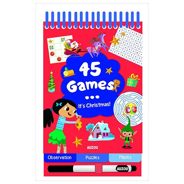 Sách ngoại văn: 45 Games It’s Christmas