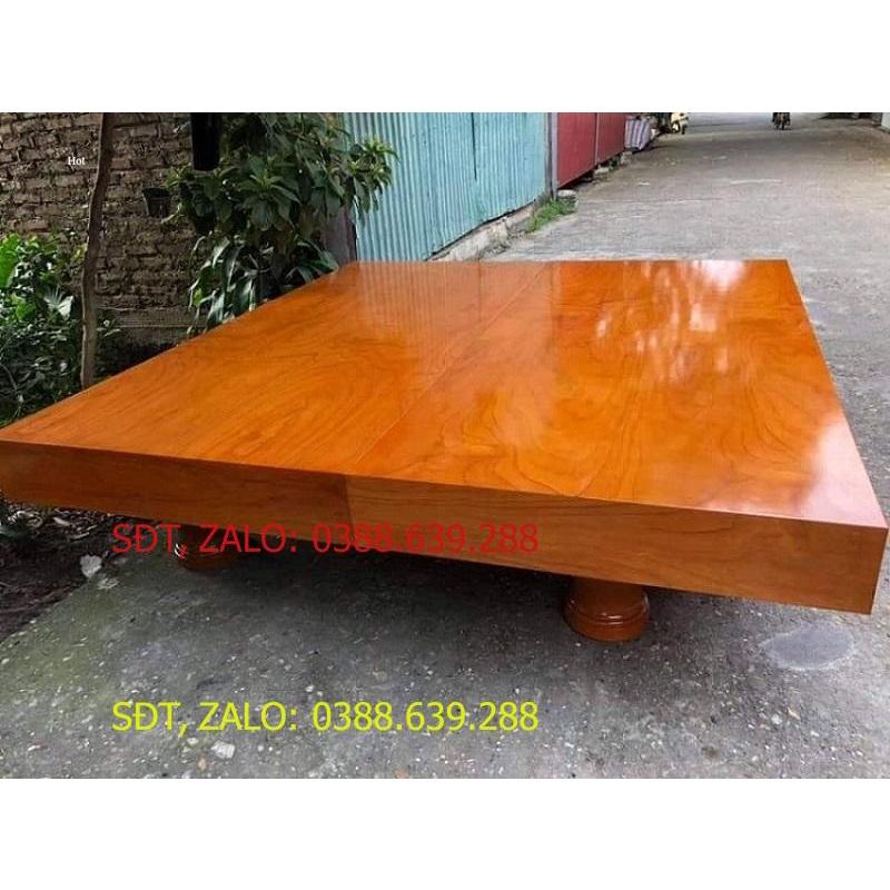 Phản chiếu ngựa 2 tấm vernia gỗ gõ