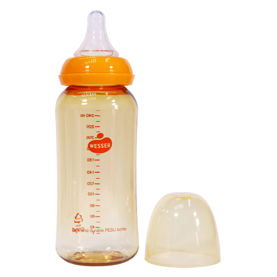 Combo 2 Bình Sữa Wesser PESU (140ml, 250ml)