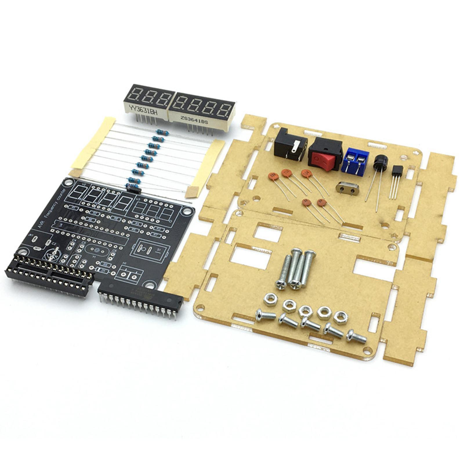 Frequency Tester 0.000 001Hz Resolution with Acrylic Case Oscillator Tester