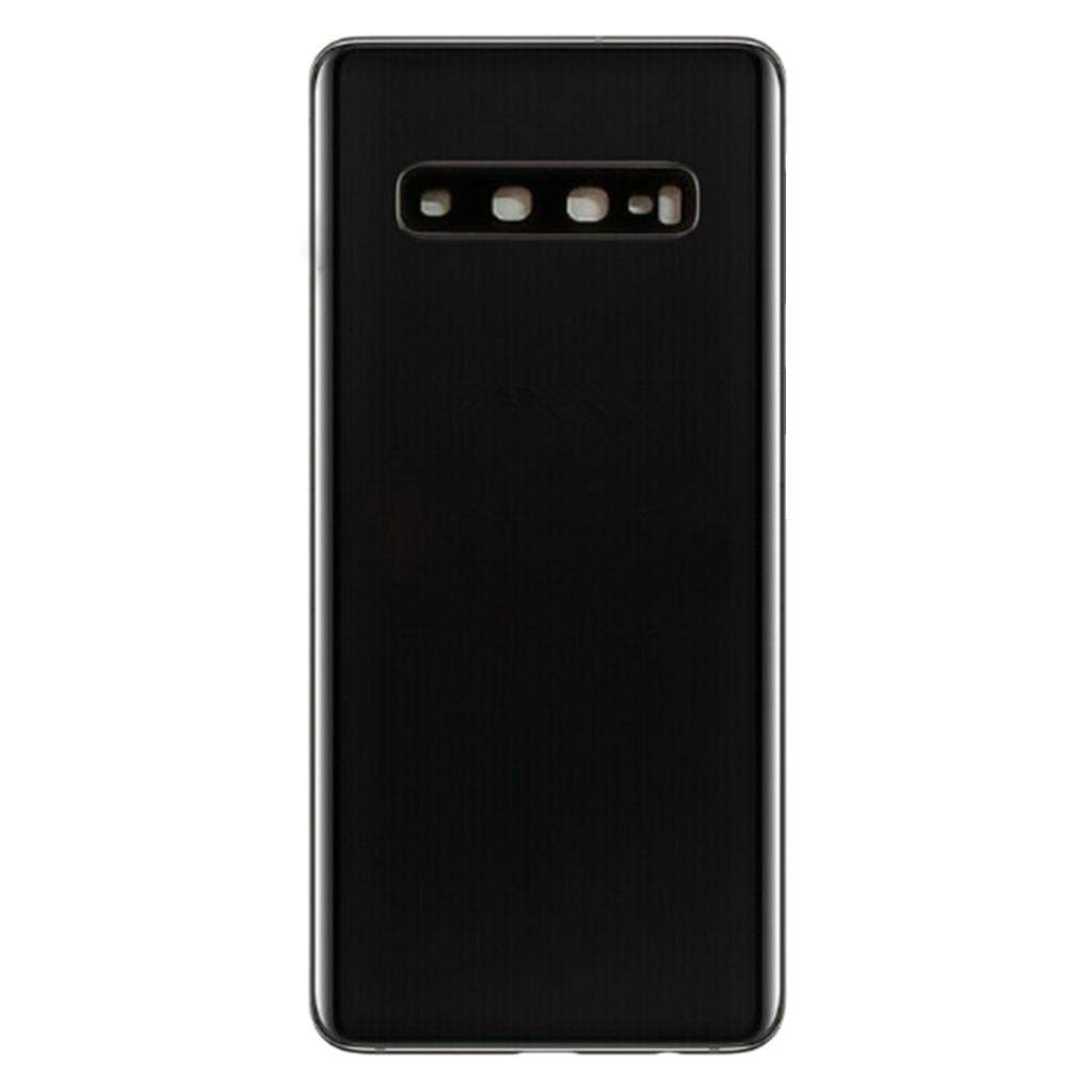 Lưng Thay Thế Kính ửa Sau Lắp Ống Kính Máy Ảnh Và Khung dụng ụ Tháo Lắp & Keo Cho Samsung Galaxy S10+ Plus