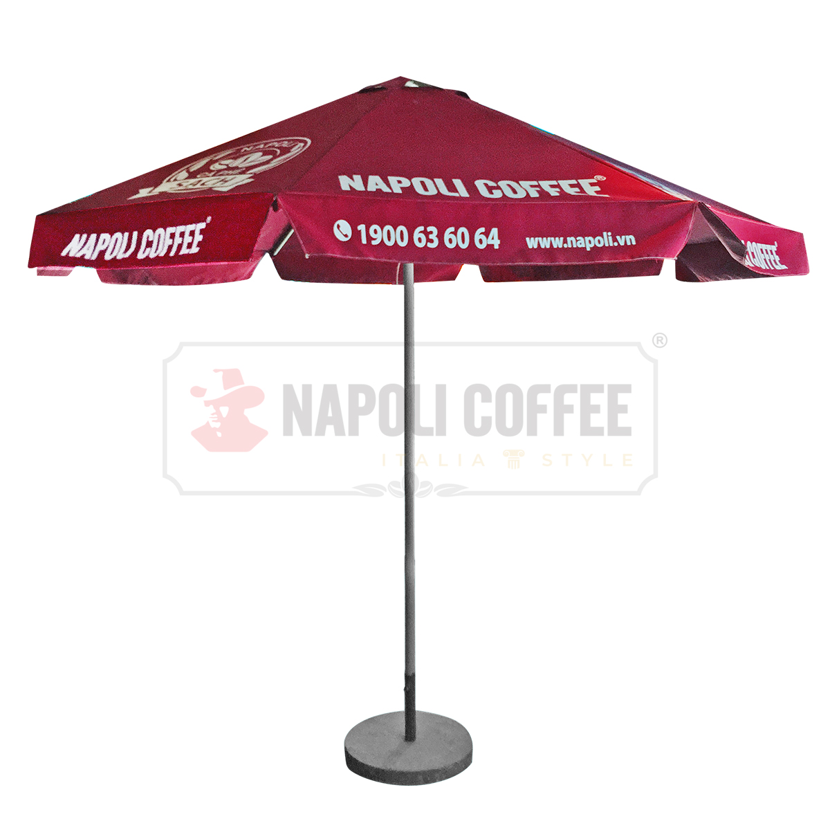 Dù lớn Napoli chất liệu cao cấp