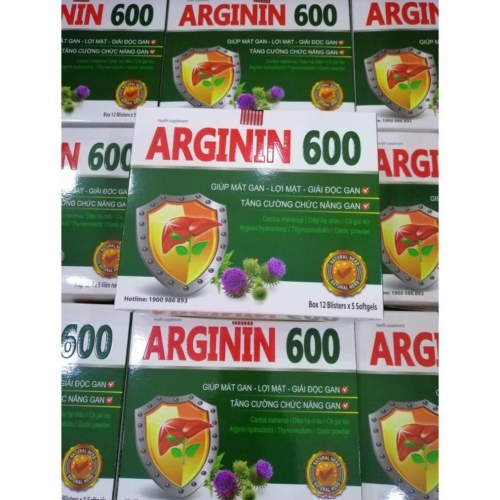 Arginin 600 tăng cường chức năng gan _CHINHHANG