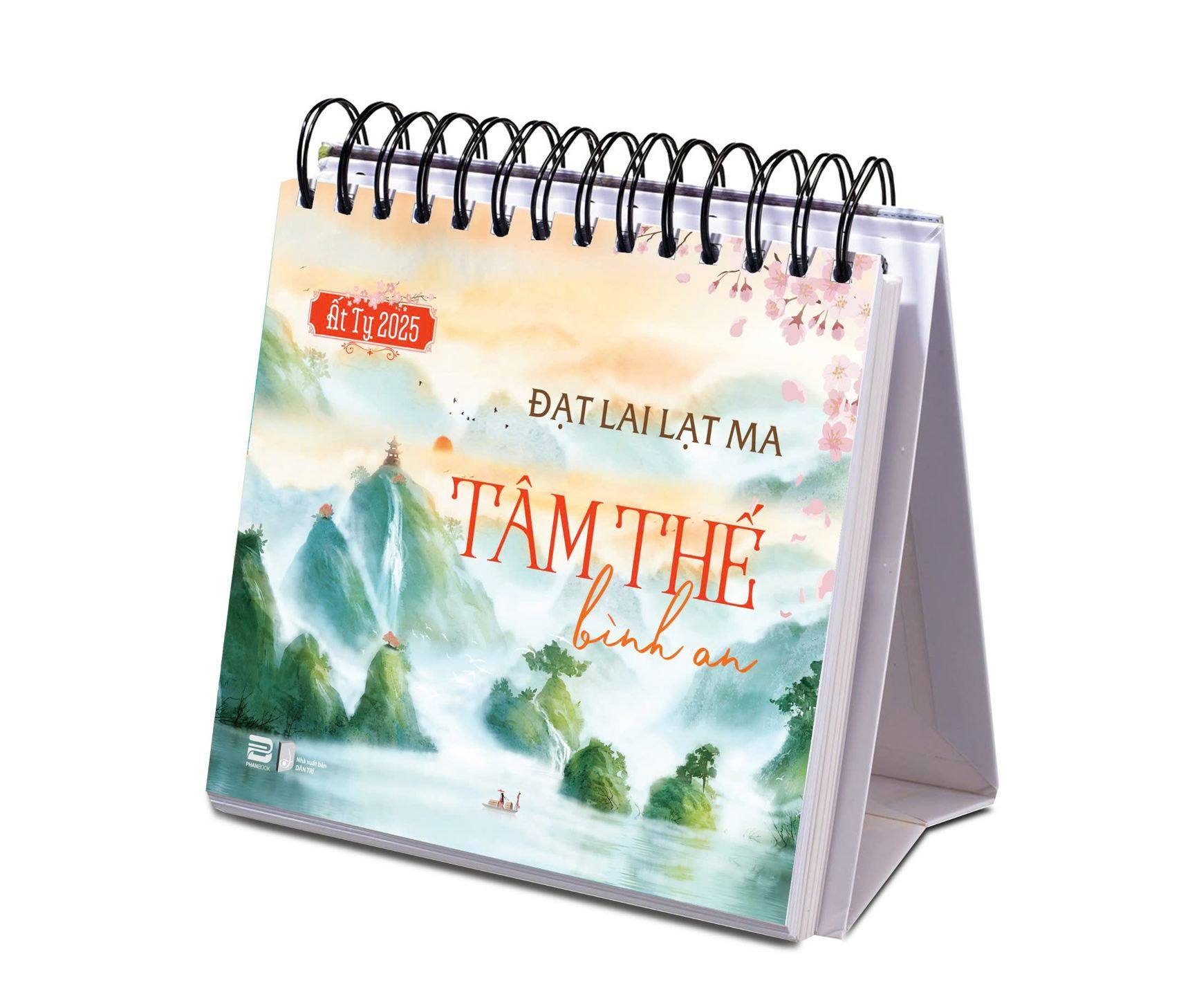 Lịch Để Bàn - Tâm Thế Bình An - Ất Tỵ 2025 - PhanBook - Nhà Sách An Thư
