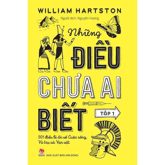 Sách - Combo Những Điều Chưa Ai Biết - 501 Điều Bí Ẩn Về Cuộc Sống, Vũ Trụ và Vạn Vật - Kim Đồng