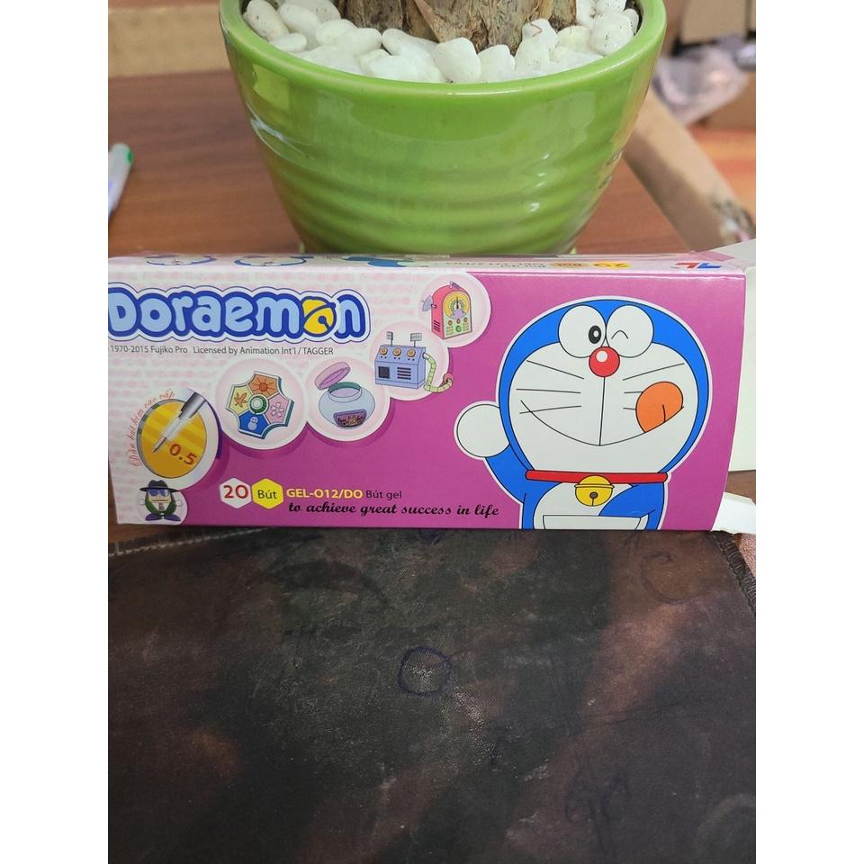 01 Hộp 20 Cây Bút Gel Doremon Mực Tím