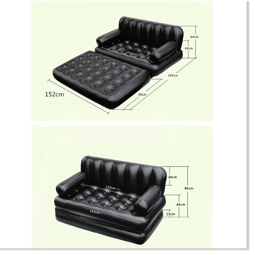 Ghế giường hơi đa năng Sofa and bed tặng bơm điện 220V + Tặng kèm Máy bơm hơi