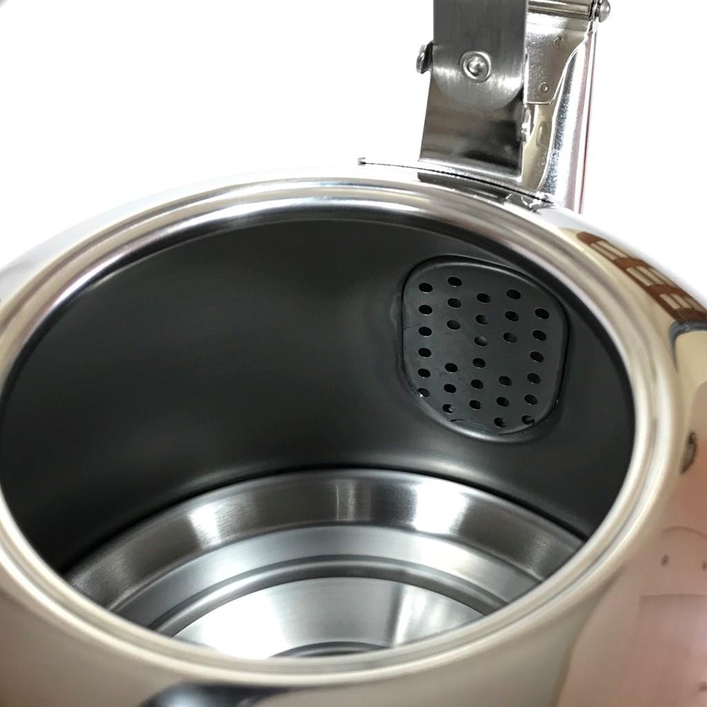 Ấm Đun Nước 3,5 Lít, 6 Lít , có còi, bằng inox Zebra Thái Lan