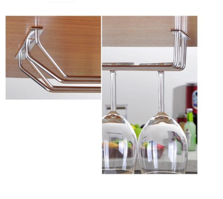 Giá Treo Ly Rượu Vang Inox 304 - 45cm