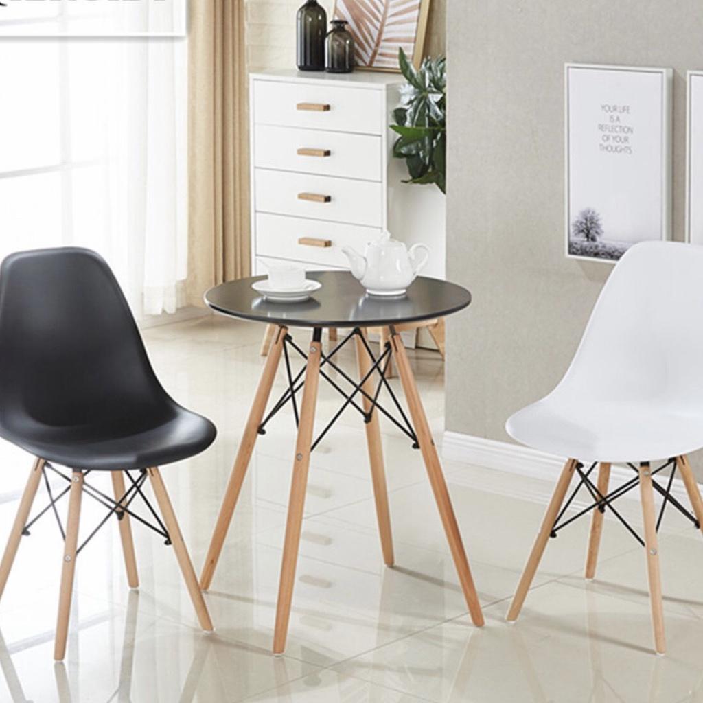 BÀN TRÒN BÀN CAFÉ HÀNG NHẬP KHẨU EAMES PHONG CÁCH HIỆN ĐẠI CAO CẤP