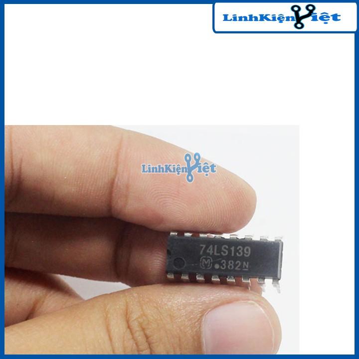Sản Phẩm 74LS139 2 to 4 Decoder/Demultiplexer DIP16 Tiện Dụng