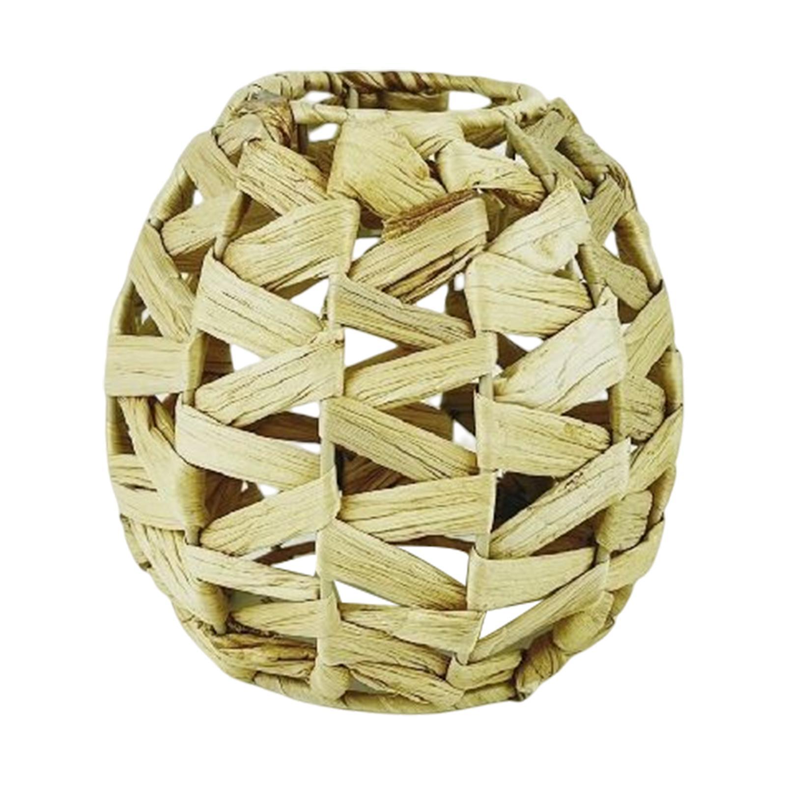 Woven Lamp Shade Ceiling Light Cover Decoration Chandelier for Nursery Room