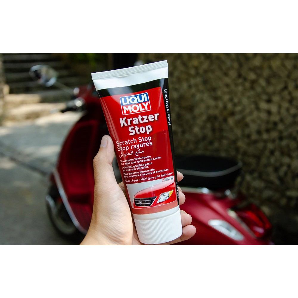 Kem Xóa Vết Xước Sơn Xe Máy, Ô Tô Liqui Moly Kratzer Stop 2320 200ml | Kem Xóa Vết Xước Sơn Nhập Khẩu Từ Đức Giúp Dễ Dàng Chăm Sóc Xe Tại Nhà