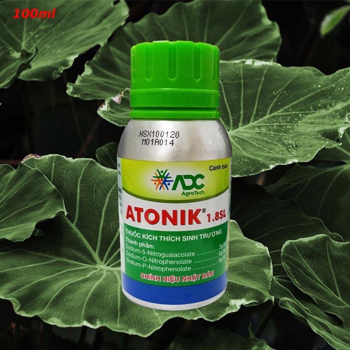 Ato.nik chai NHÔM 100ml - phân bón kích thích tăng trưởng nảy mầm và ra rễ 