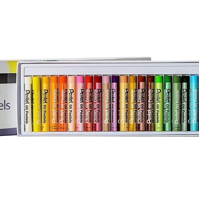 SÁP DẦU PENTEL 25 màu - OIL Pastel PENTEL - Sáp Tô Màu