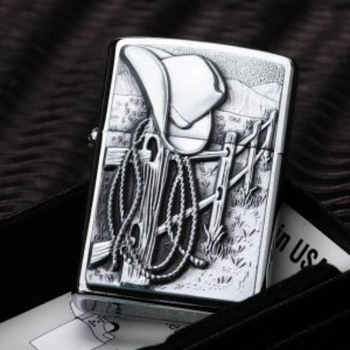 Bật Lửa Zippo Resting Cowboy Chính Hãng Usa