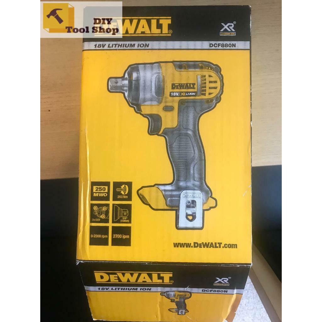 THÂN MÁY  DCF880N Máy Vặn Bulong Động Lực 1/2&quot;  DEWALT 205Nm - Chính Hãng - SKU DCF880 DCF880N-KR