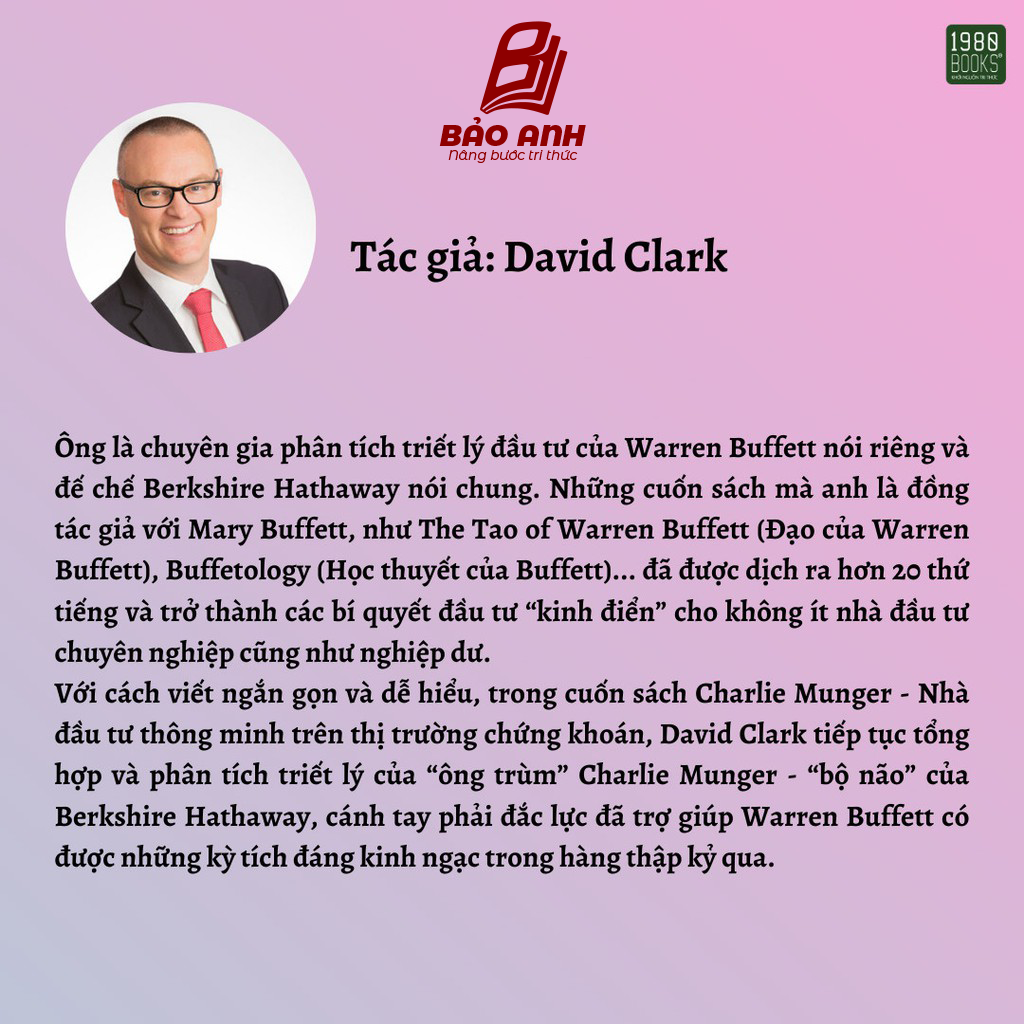 Sách - Charlie munger Nhà đầu tư thông minh trên thị trường chứng khoán - 1980Books