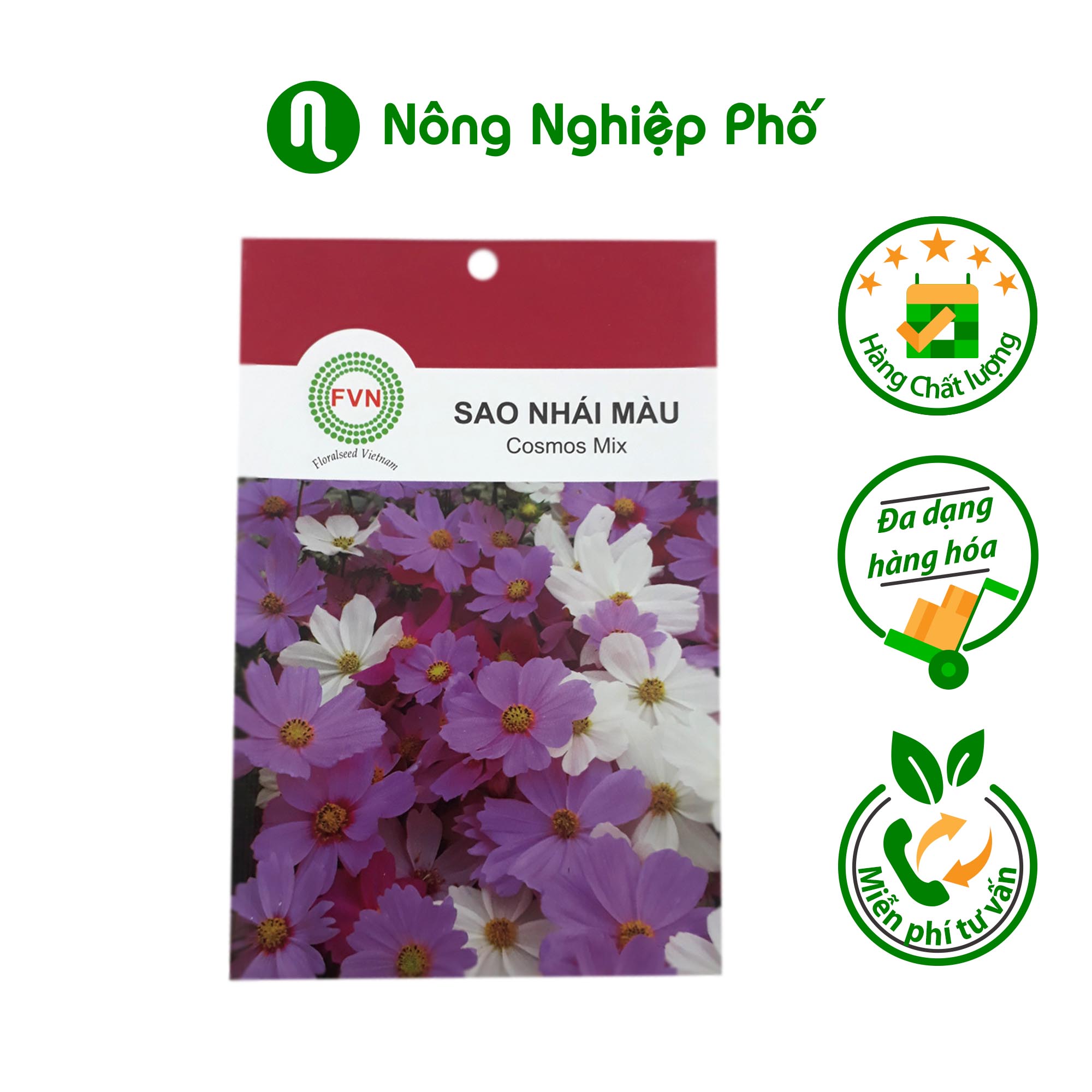 Hạt giống hoa Sao Nhái Màu FVN