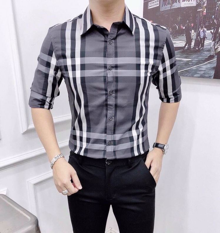 Áo Sơ Mi Nam Đẹp,Cao Cấp M.O.N Boutique KS002
