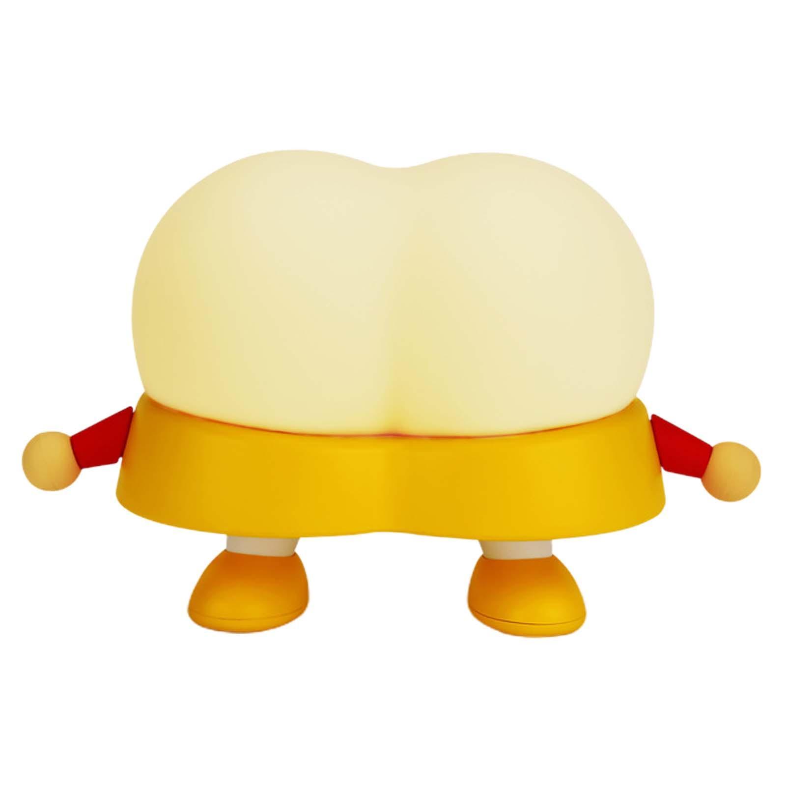 LED Night Light Silicone Adjustable Cartoon Lamp for Bedside Kids NightStand