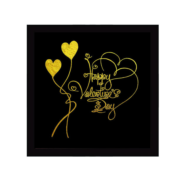 Tranh dát vàng Quà tặng Valentine