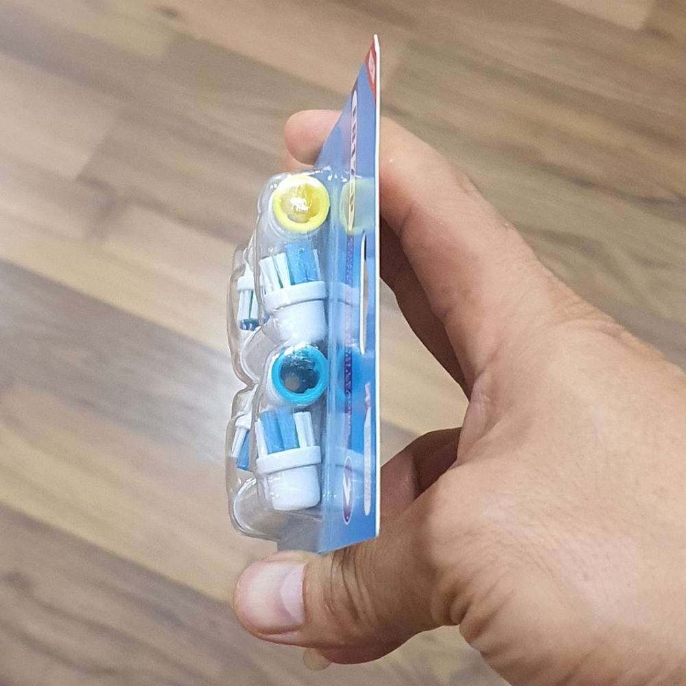 Set đầy đủ nhiều mã Bộ 4 đầu bàn chải đánh răng điện máy Oral B Braun chăm sóc răng miệng toàn diện – MIHOCO OralB EB