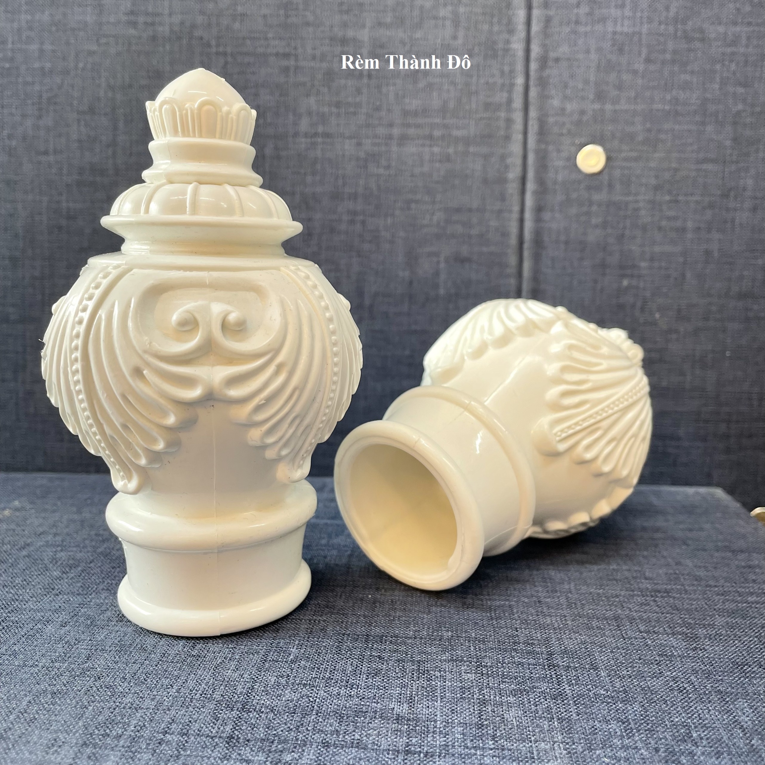 Đầu trụ rèm / đầu chụp cây rèm
