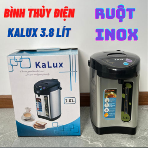 BÌNH THỦY ĐIỆN INOX KALUX KL-038 ( 3.8 LÍT )