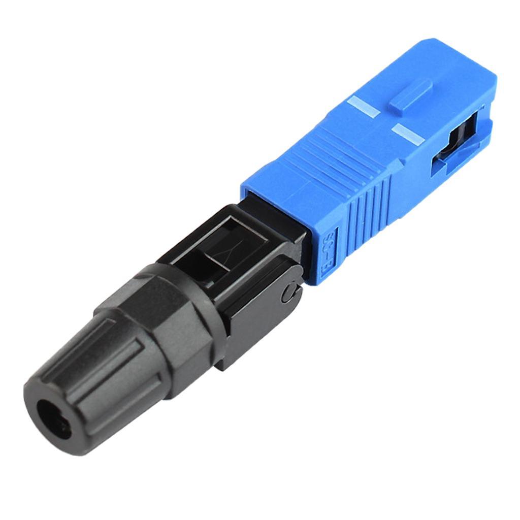 Optic Fiber Quick Cold Connector FTTH SC Singlemode Fast Connector 56mm