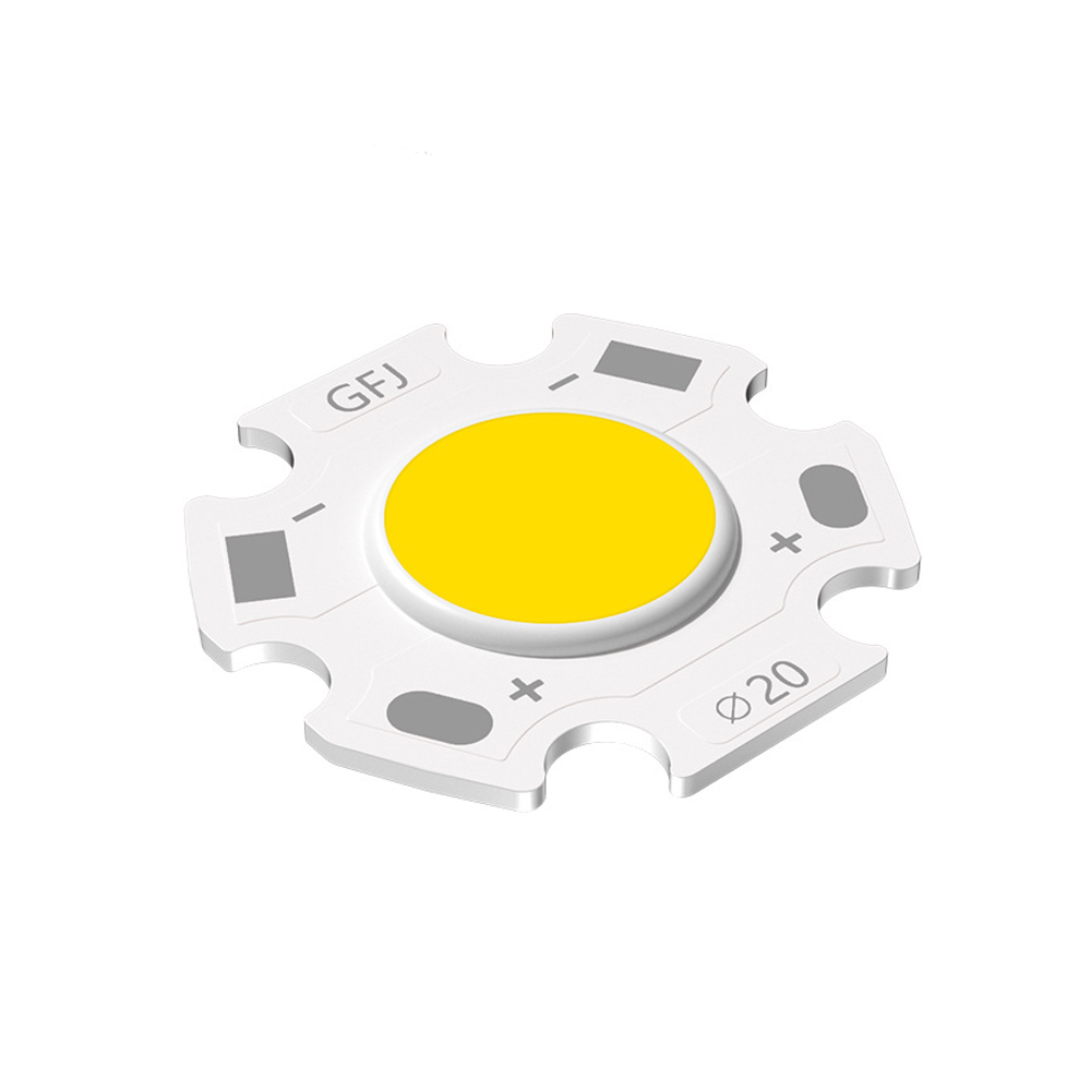 Chip đèn LED COB 3W, 5W, 7W (20mm) Ánh sáng 3200K, 4500K, 6000K