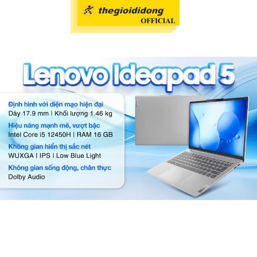 Laptop Lenovo Ideapad Slim 5 14IAH8 i5 12450H/16GB/1TB/Win11 (83BF003WVN) - Hàng Chính Hãng