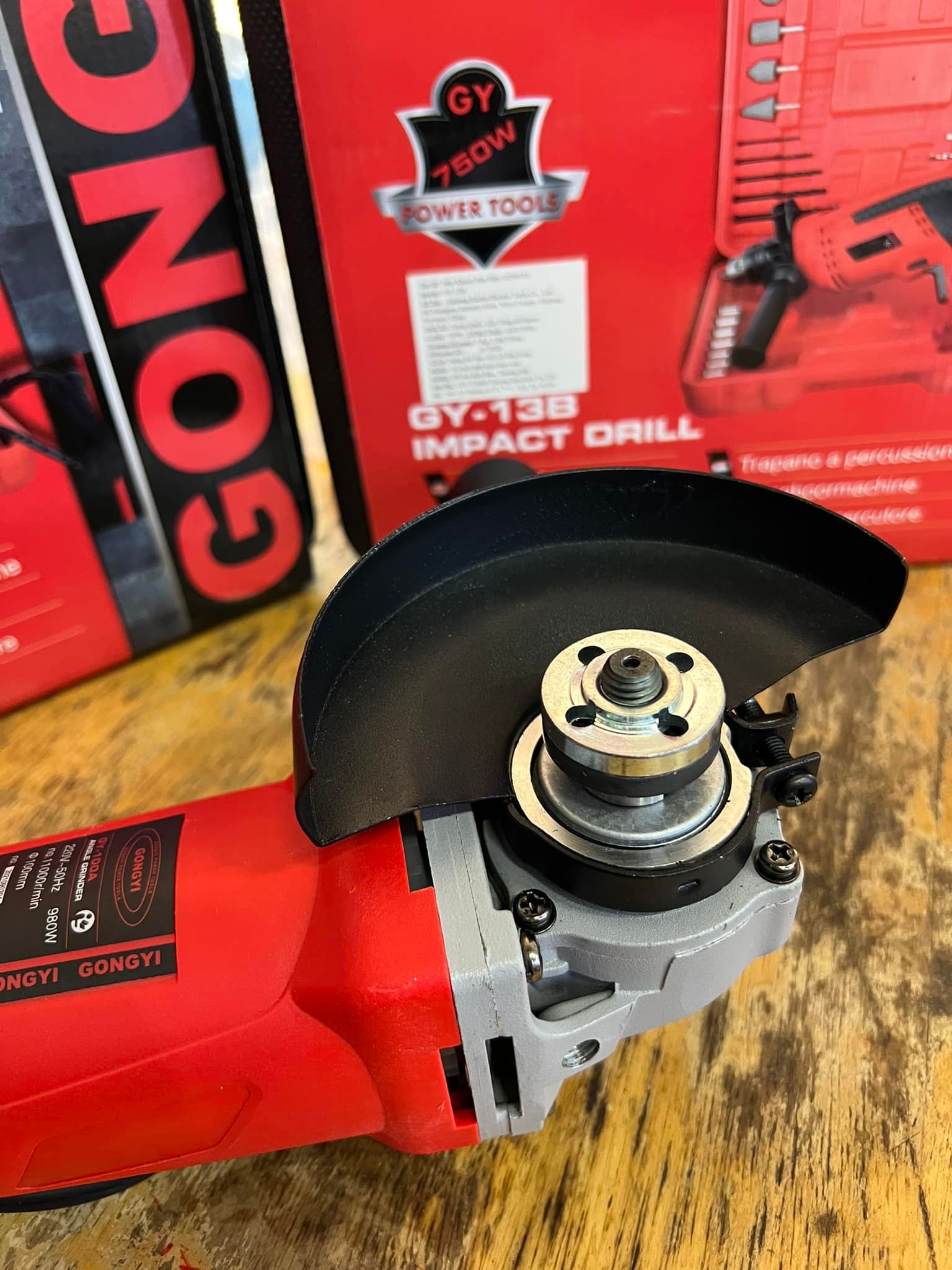 MÁY MÀI GÓC 100MM 980W GONGYI GY-100A- HÀNG CHÍNH HÃNG