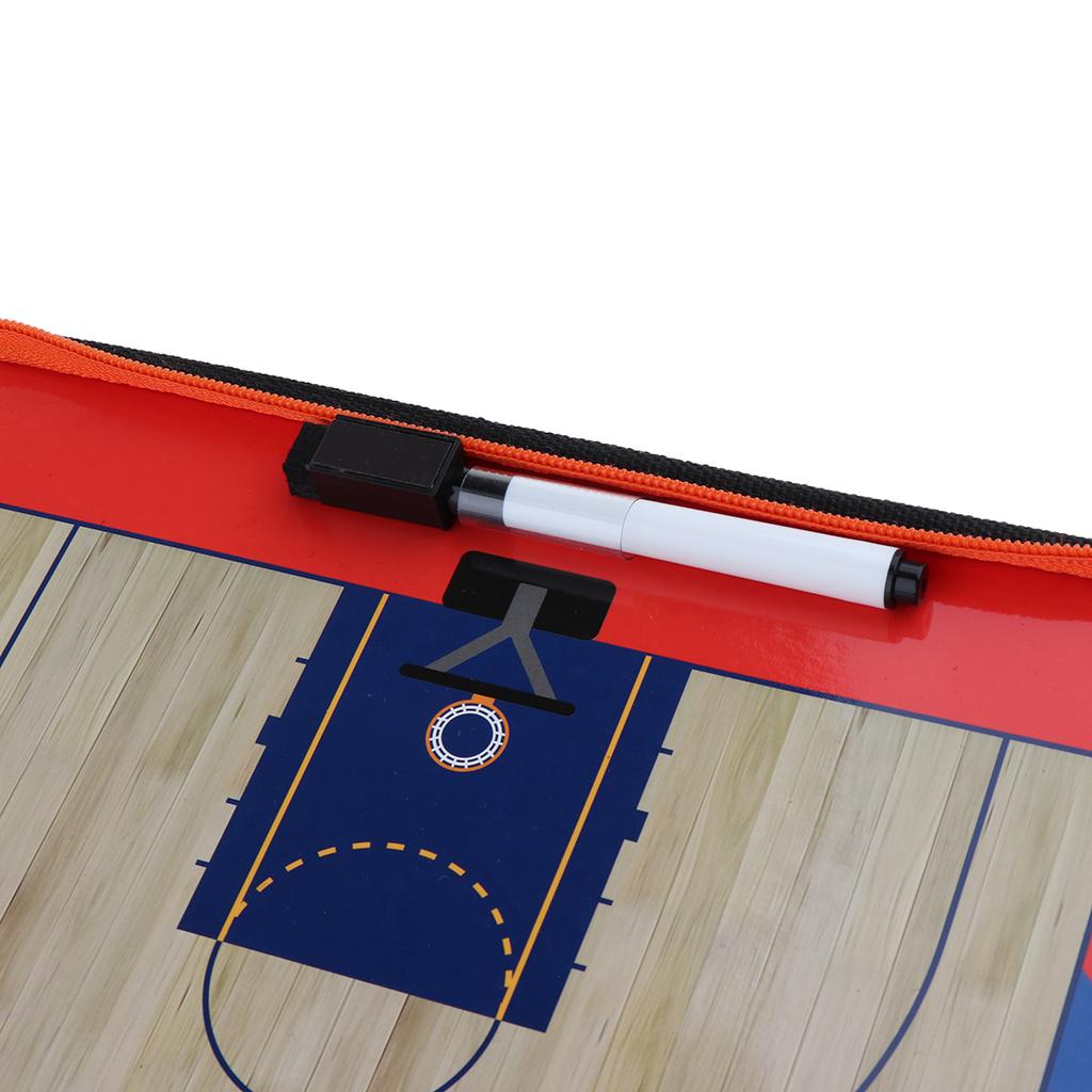 Magnetic Basketball Coaching Board Foldable Strategy Clipboard Training Aids