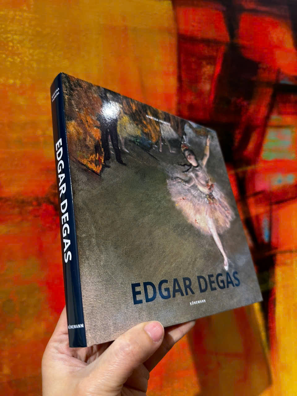 Sách - Edgar Degas by Martina Padberg - Nghệ thuật tiếng Anh/ Art Book in English