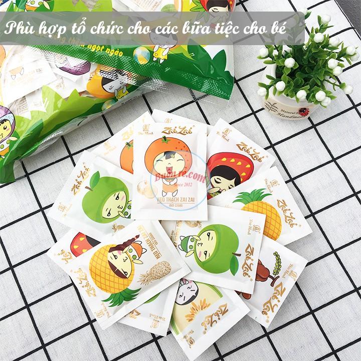 Kẹo thạch zai zai Đức Hạnh – gói 350gr – hương vị hoa quả ngon mê li – 01030 – Buôn Rẻ