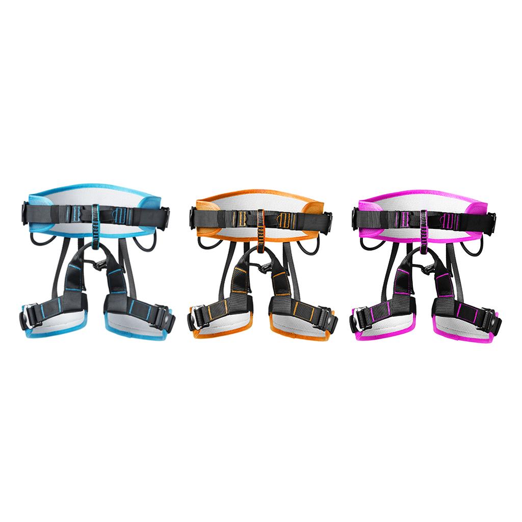 Professional Safety Rock Climbing Rappel Harness Seat Sitting Waist Belt Strap