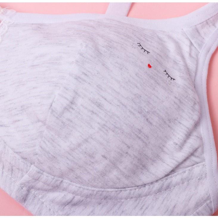 Bra / Áo Lá Cotton Nữ Sinh Cài Sau Xuất Đông Âu  Hàng Loại Đẹp.