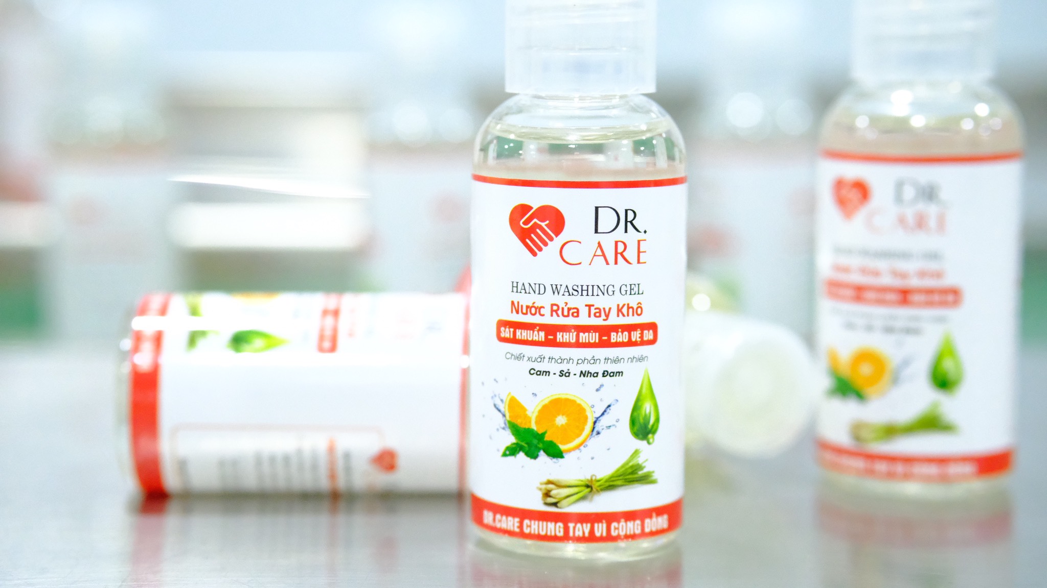 Nước rửa tay khô Dr.Care 50ml