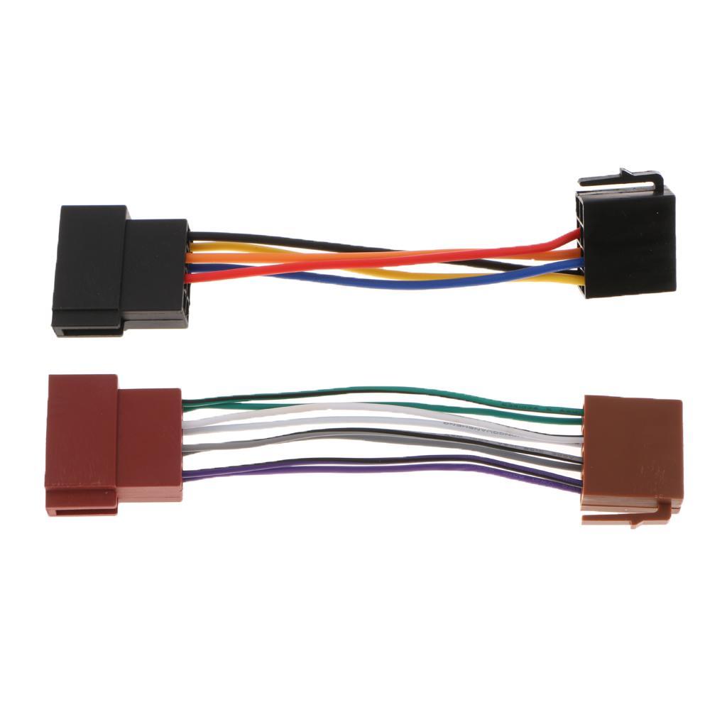 6x Car  Cable Wire Harness  Plug for  16 Pin