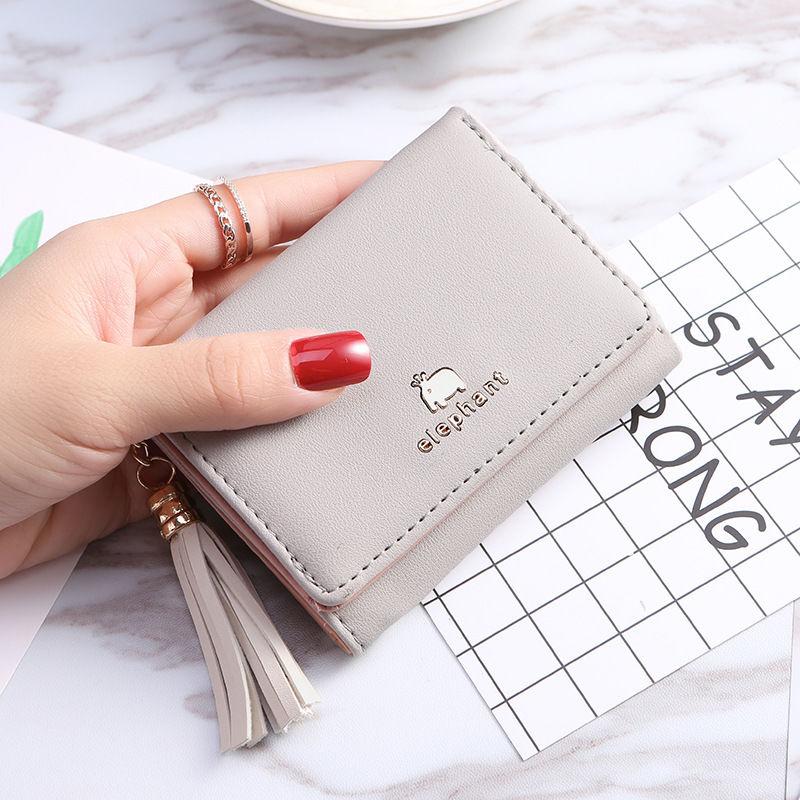 Women's Short Folding Wallet Simple Mini Wallet