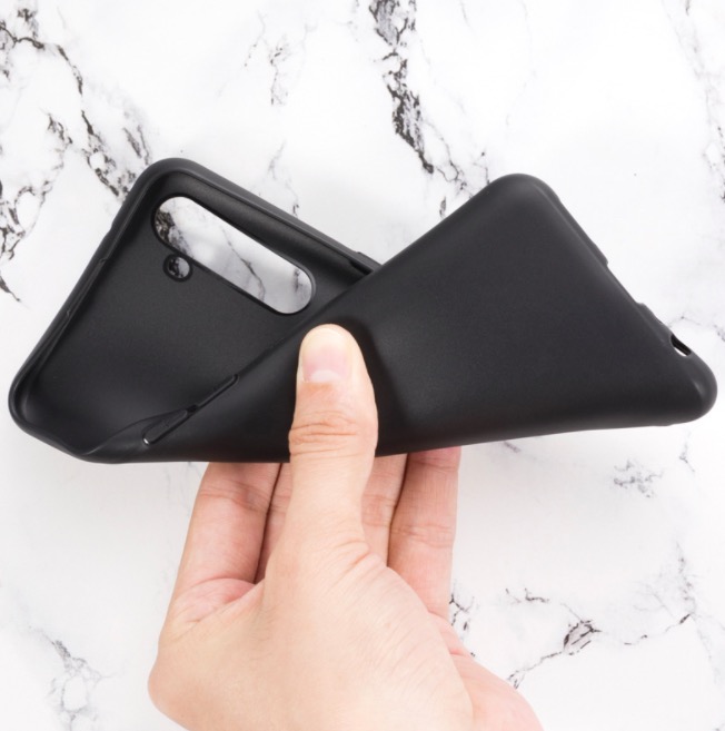 Ốp Lưng Dẻo Siêu Mỏng Đen Cho Realme XT, X2