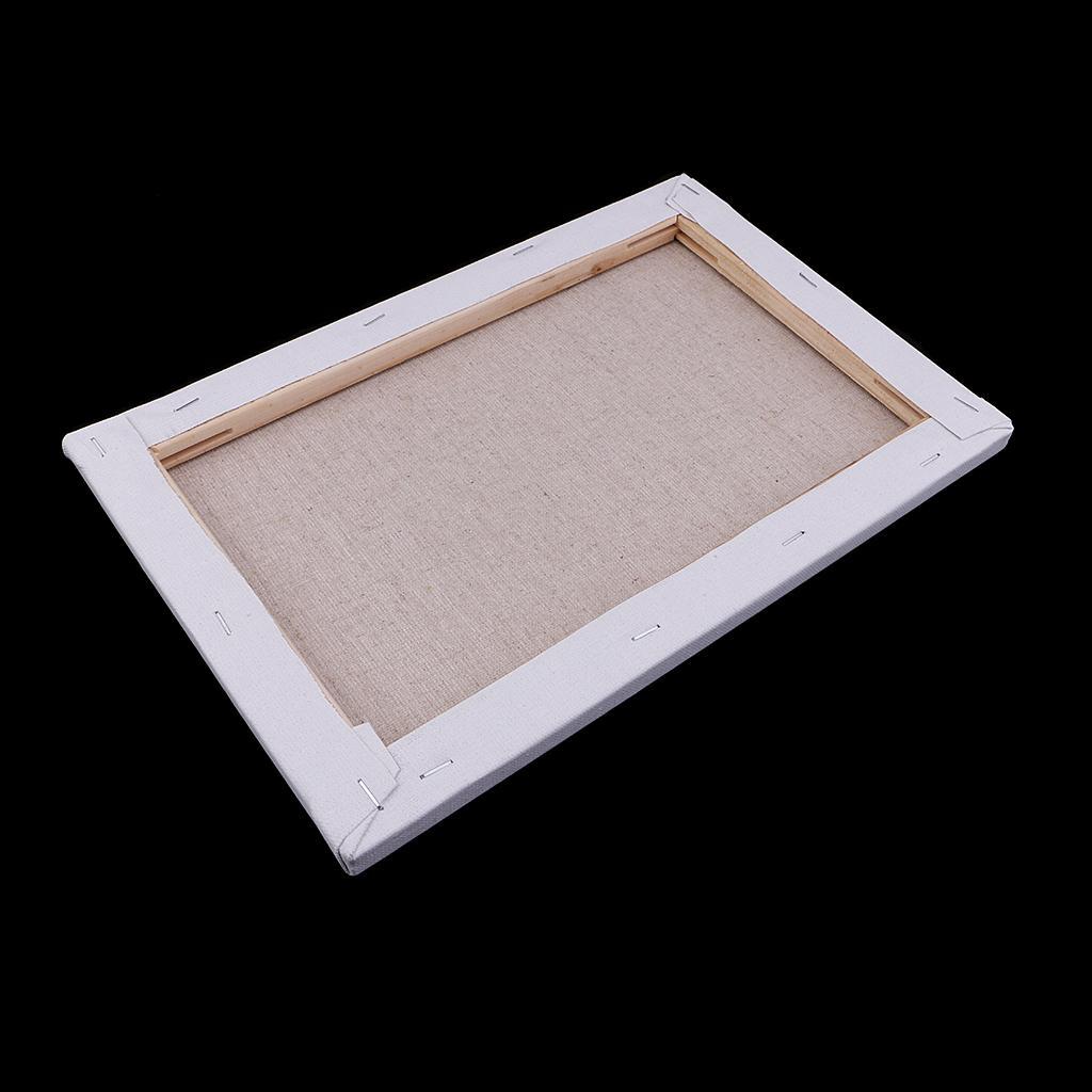 White Blank Canvas Board Wooden Frame For Oil Acrylic Painting