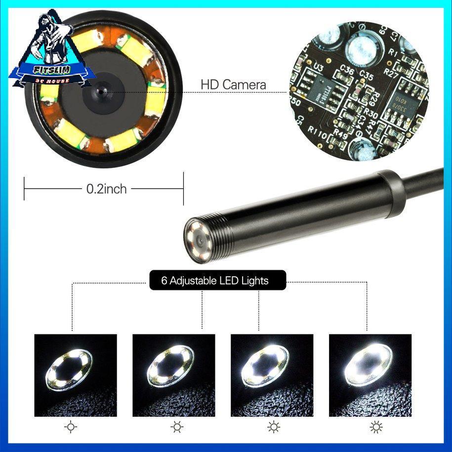 Nội soi điện thoại USB Điện di động 7Mm được kết nối trực tiếp kiểm tra