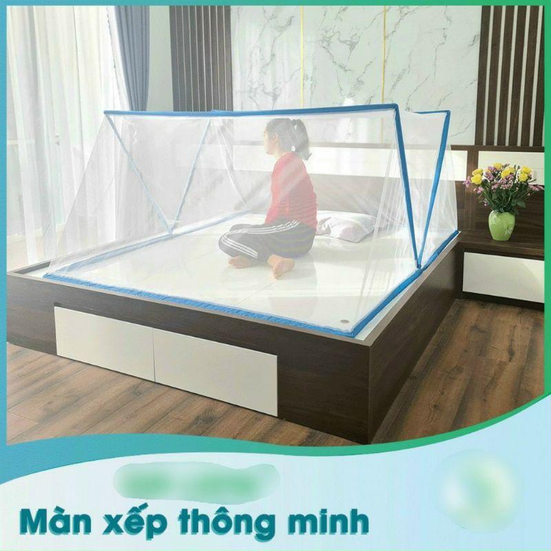 Màn Lưới Chống Muỗi Gấp Gọn Tiện Dụng / Màn Chụp / Mùng Xếp Gấp Gọn Thông Minh