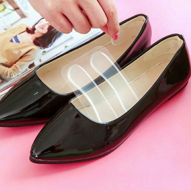 Bộ 2 Miếng Silicon Lót Gót Giày Êm Chân